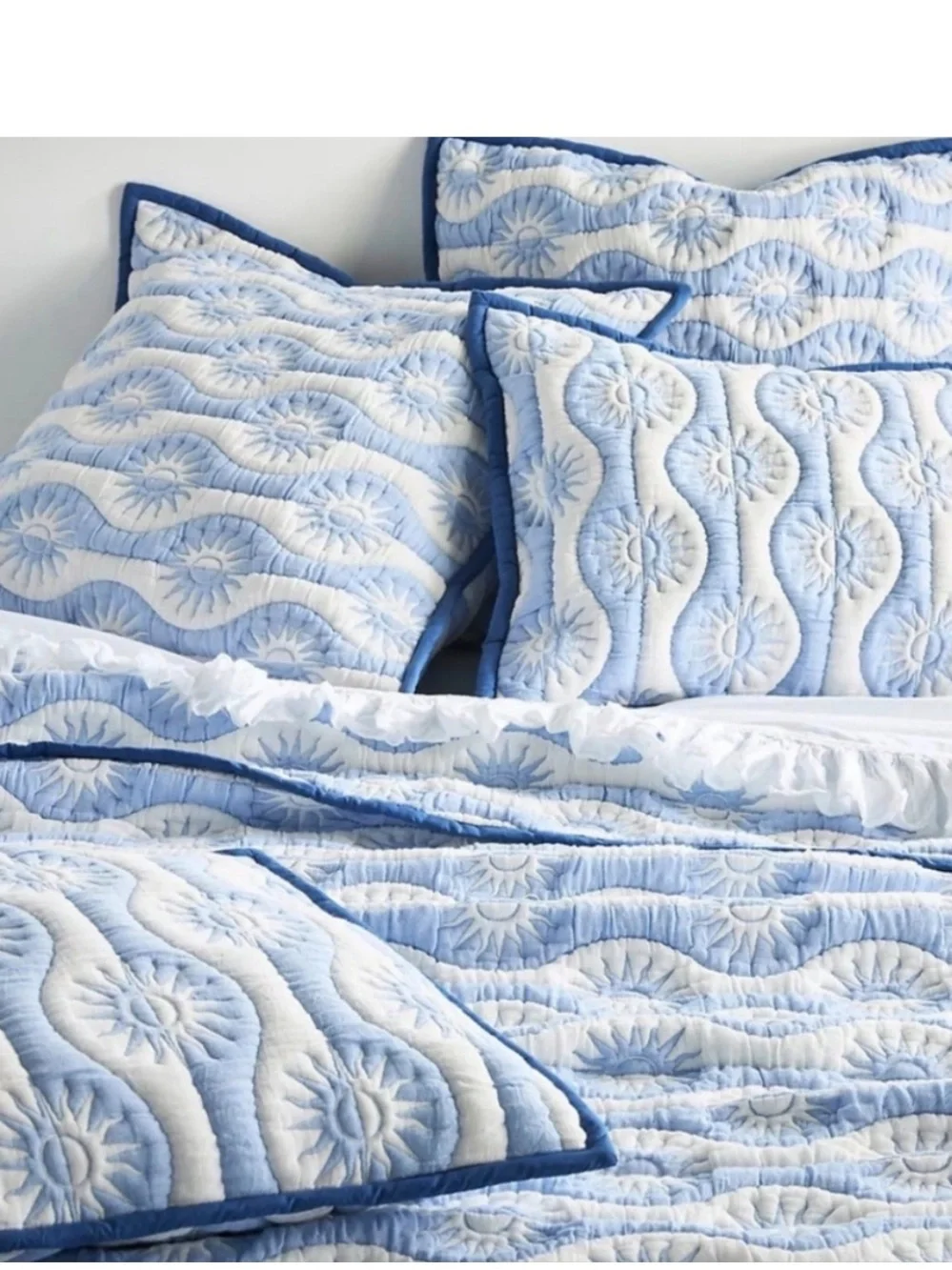 NWOT Anthropologie Nelly Icon Euro Sham